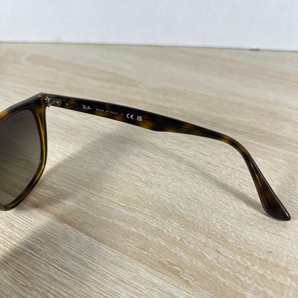 Ray-Ban RB4258 710/11 Polished Tortoise Full Rim Eyeglasses READ DESC 50-20-145 - Picture 13 of 15